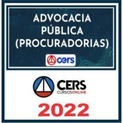 ADVOCACIA PÚBLICA (PROCURADORIAS) CERS 2022