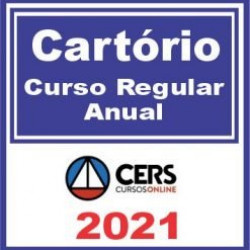 Cartório (Curso Regular) Cers 2021