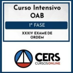 OAB 1ª Fase XXXIV Exame (Intensivo) Cers