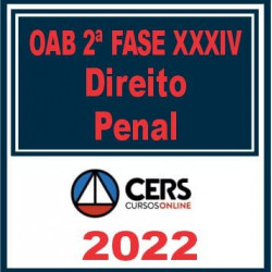 OAB 2ª Fase XXXIV (Penal) Cers