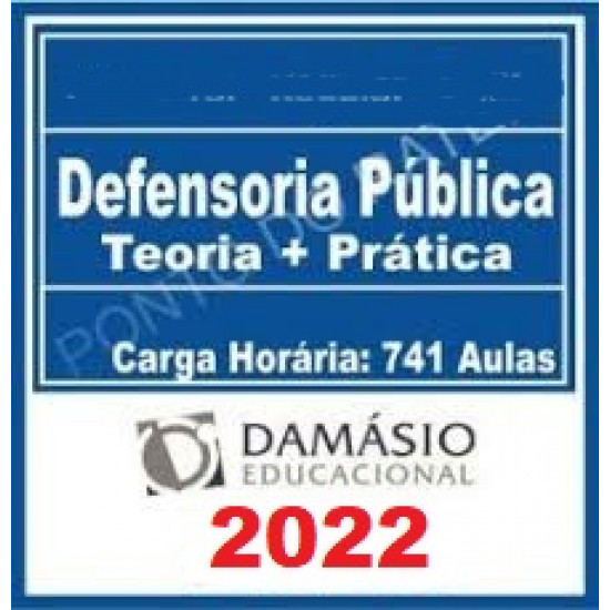 Defensoria Pública Regular 2022 – Damásio