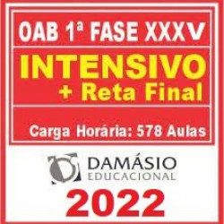 OAB 1ª Fase | Exame XXXV | Combo (Intensivo + Reta) - DAMÁSIO