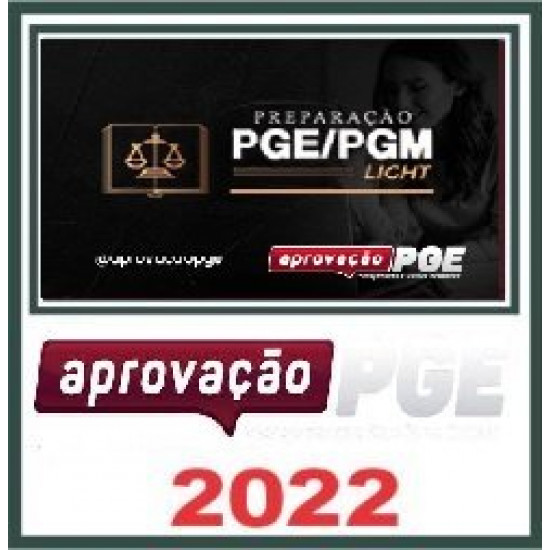 APROVAÇÃOPGE LIGHT - APROVAÇÃO PGE 2022