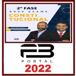 2ª FASE CONSTITUCIONAL XXXV EXAME ONLINE PORTAL F3