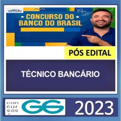 Combo Banco do Brasil LANÇAMENTO - GG CONCURSOS - Pós Edital