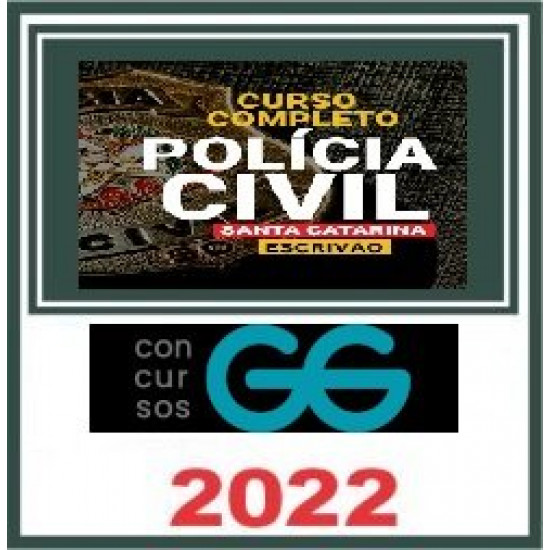 Escrivão da Polícia Civil de SC - GG Concursos