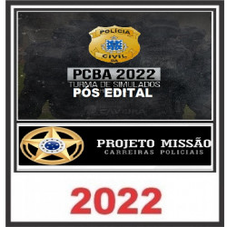 Simulados PCBA - Pós Edital Projeto Missão