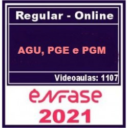 AGU, PGE e PGM - Curso Ênfase - 2021