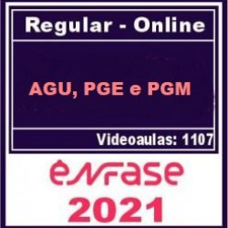 AGU, PGE e PGM - Curso Ênfase - 2021