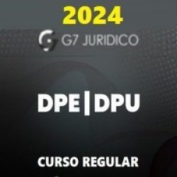 DPE E DPU (DEFENSORIA PÚBLICA ESTADUAL E FEDERAL) G7 JURÍDICO 2024