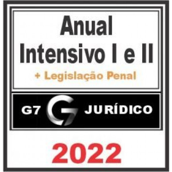 ANUAL (INTENSIVO I + INTENSIVO II) - G7 2022