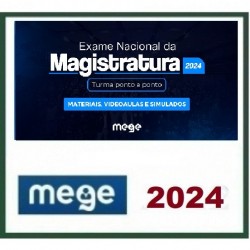 ENAM 2024 - Turma ponto a ponto Mege 