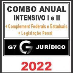 COMBO (Carreiras Jurídicas – Intensivo I e II + Complementares + LPE) G7 2022