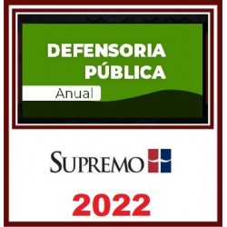 Defensoria Pública Estadual 2022 - SupremoTV