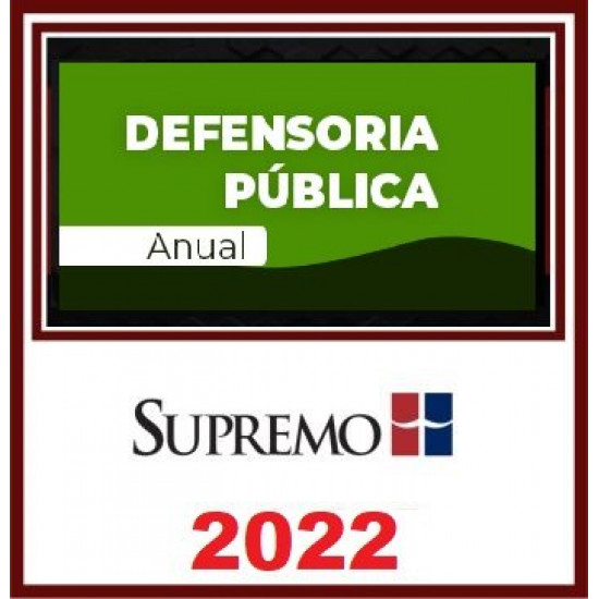 Defensoria Pública Estadual 2022 - SupremoTV