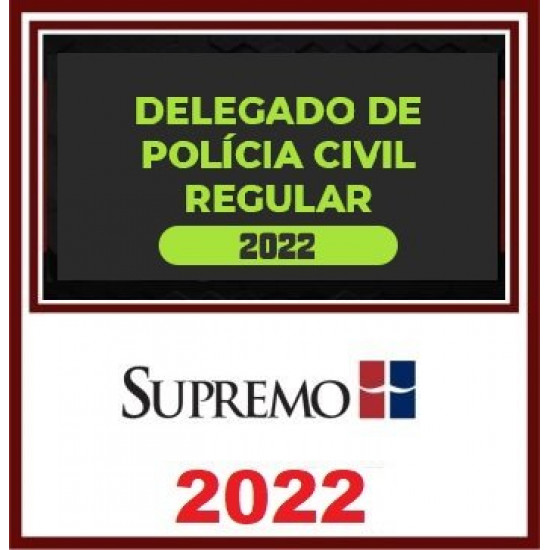 Delegado de Polícia Civil Anual 2022 - SupremoTV