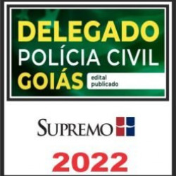 PC GO (Delegado) Pós Edital – Supremo 2022