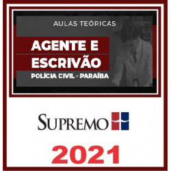 PC PB (Agente e Escrivão) Pós Edital – Supremo 2021